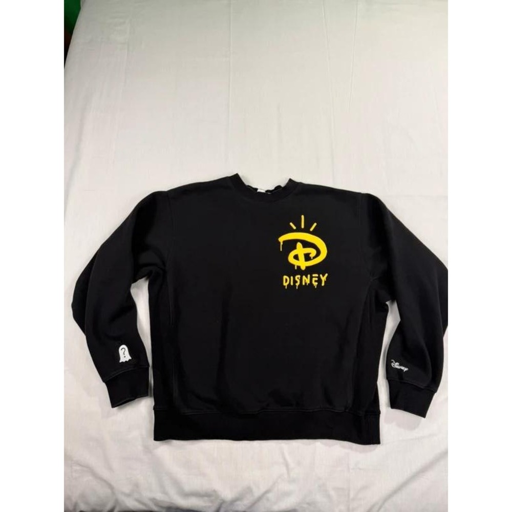 Disney100 H&M Trevor Andrew Mickey Mouse Black Sweatshirt Men's M Limited